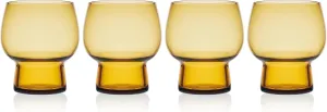 Mikasa Phoebe Double Old Fashioned Beverage, Set of 4, Amber