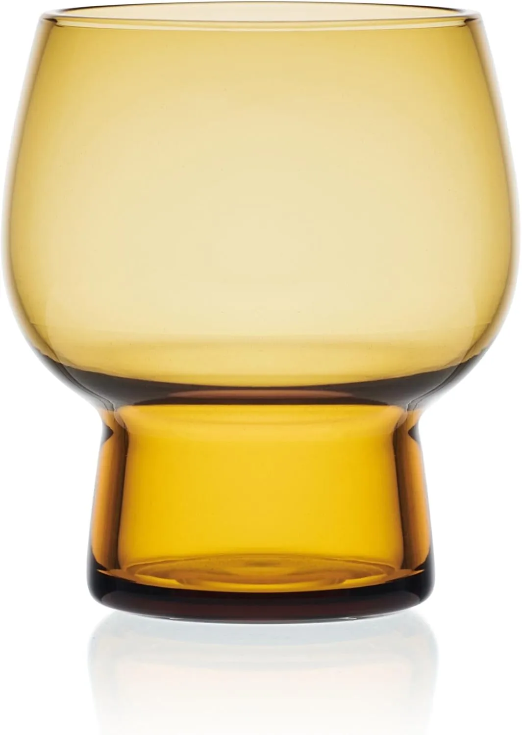 Mikasa Phoebe Double Old Fashioned Beverage, Set of 4, Amber