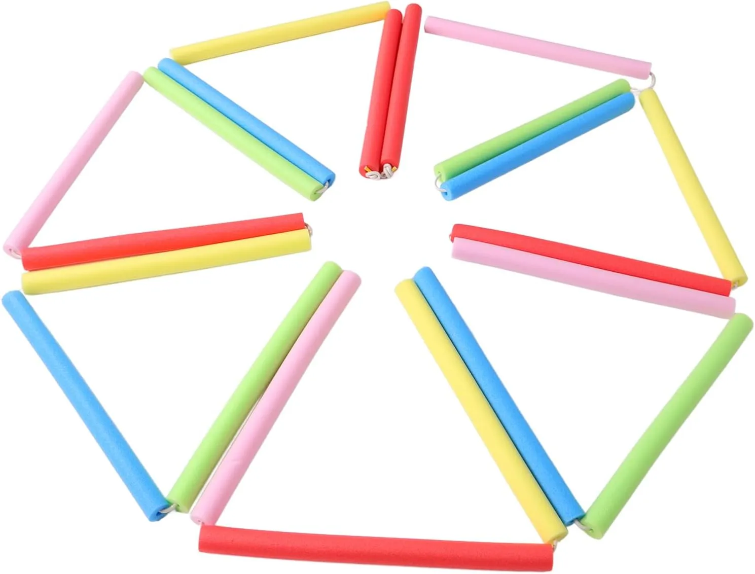 Milisten 1 Set Boys and Girls Interactive Toys Early Childhood Learning Sponge Hopscotch Sticks Skid-Proof Design for Preschoolers
