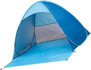 Milisten Automatic Beach Tent Quick-Opening Waterproof and Sun Shelter for Camping Hiking and