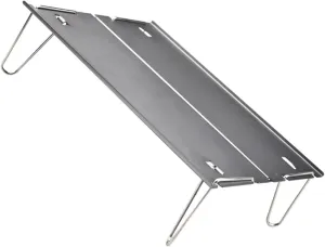 Milisten Portable Folding Camping Table Lightweight Easy to Clean Outdoor Picnic BBQ Table for Hiking Garden and Dining Compact Design for Convenient Storage and Setup