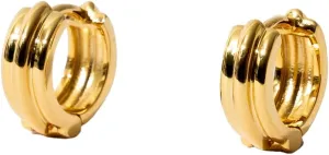 Mini Stare Earrings (Gold Color) – Designed in Korea, Crafted with Precision