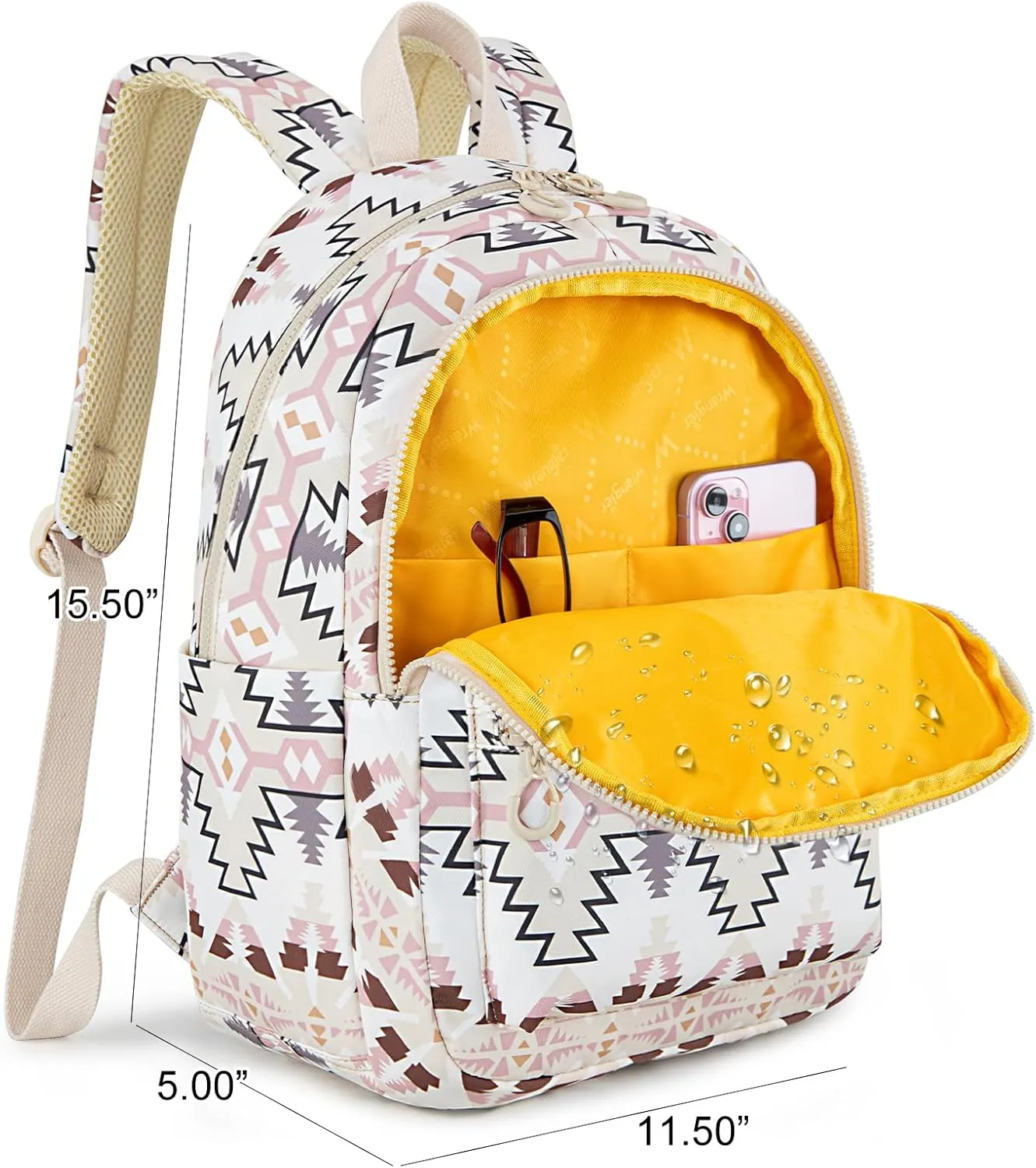 Montana West x Wrangler Aztec Backpack Mommy Daypack Western Travel Bag for Women