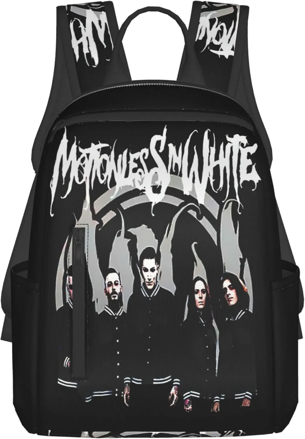 Motionless Rock In White Backpack Lightweight Backpack Travel Bag Classic Laptop Daypack for Men Women Backpack