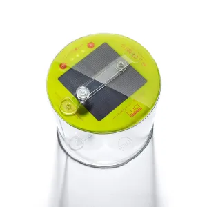 MPOWERD Luci Outdoor 2.0 - Inflatable Solar Light, Clear Finish, Adjustable Strap
