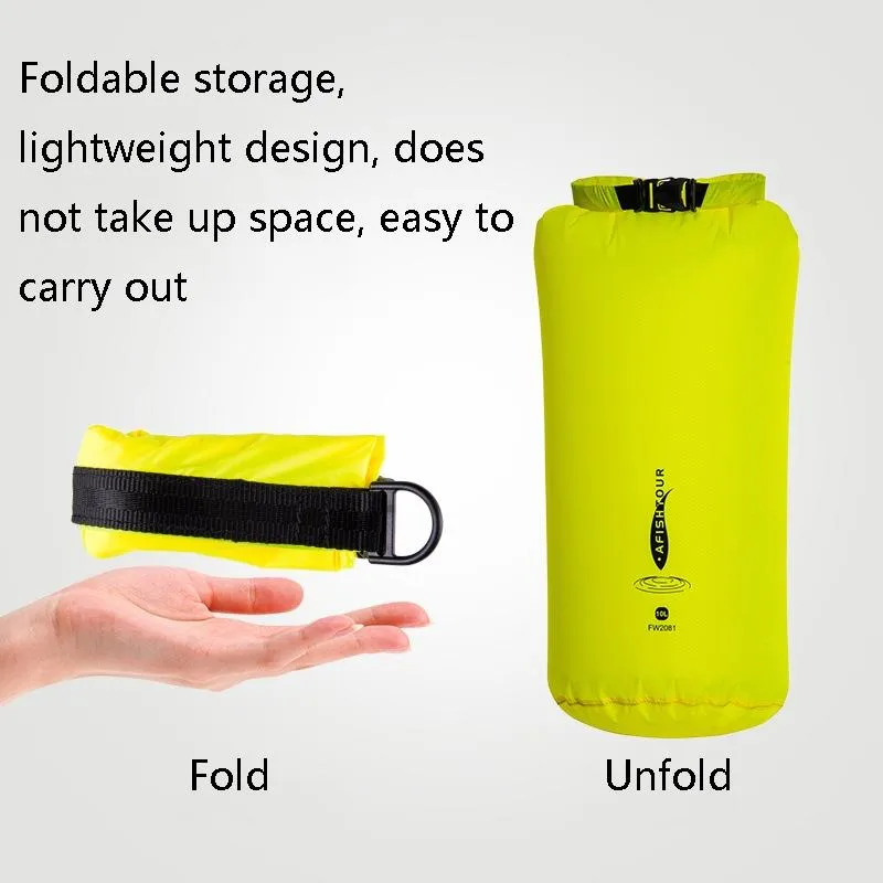Multi Function Outdoor Storage Bag Waterproof Lightweight 35L Capacity - Yellow