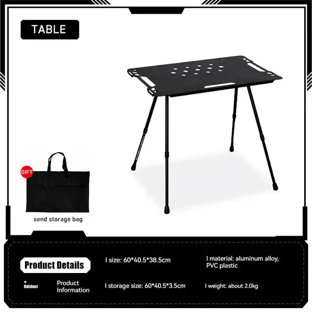 Multi-Use Camping Table