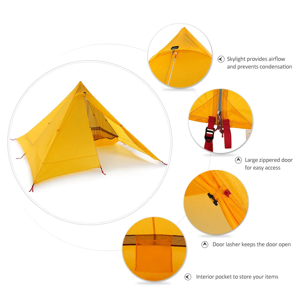 Multifunctional 2 Person Outdoor Camping Tent