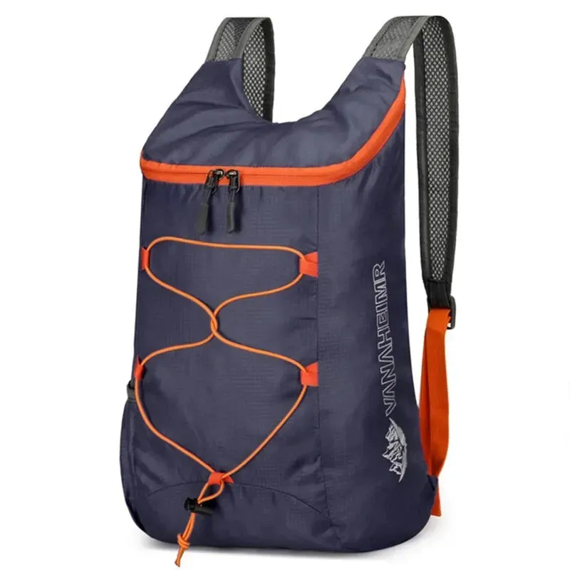 Multifunctional Outdoor Folding Backpack High Density Lightweight