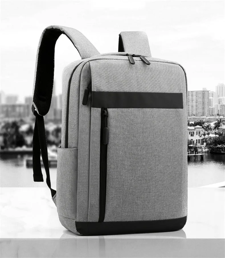 Multifunctional Waterproof Laptop Backpack With USB Charging