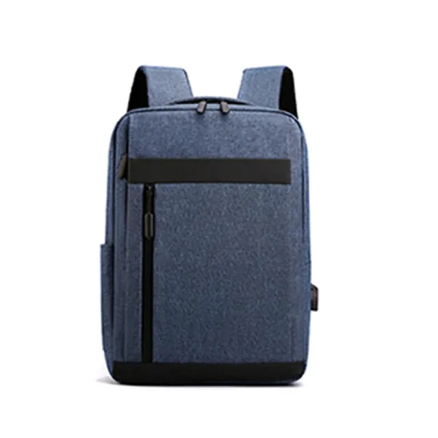 Multifunctional Waterproof Laptop Backpack With USB Charging