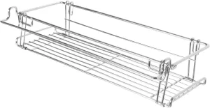 Multiuse Camping Table Side Hanging Basket Outdoor BBQ Grill Accessory Easy to Carry