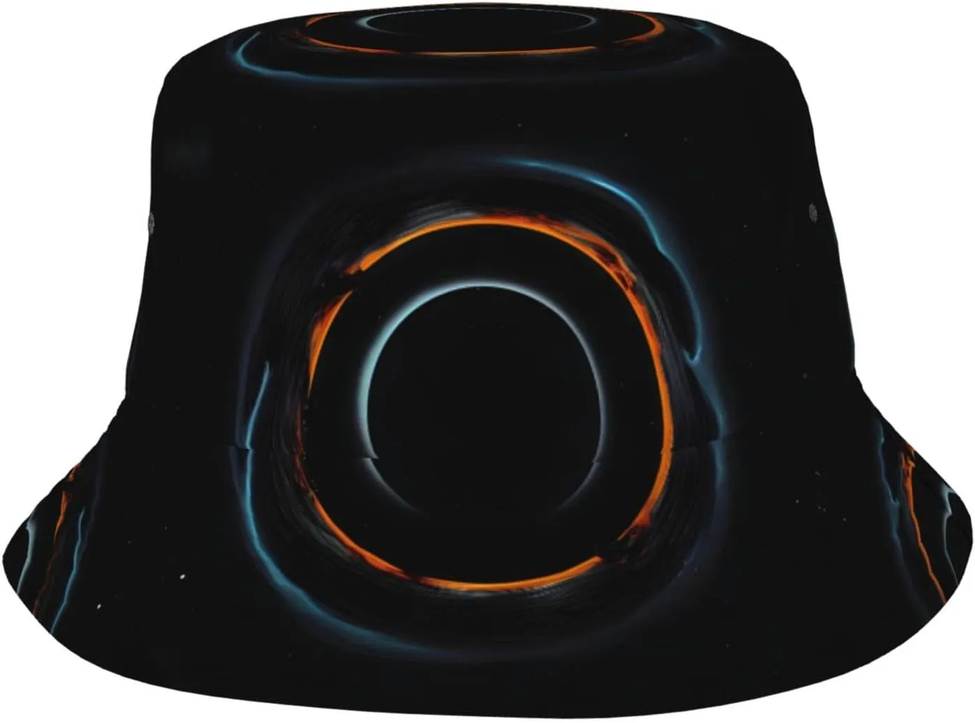 Mysterious Cosmic Black Holes Picture Adult Sunshade Bucket hat : Lightweight, Breathable, Foldable and Unisex