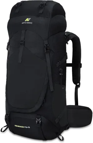 N NEVO RHINO Internal Frame Hiking Backpack 50/60/65/70/80L, Mountain Climbing Camping Backpack Daypack Waterproof Rain Cover
