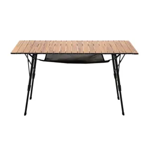 Naturehike Wood Grain Telescopic Foldable Picnic Table MW03