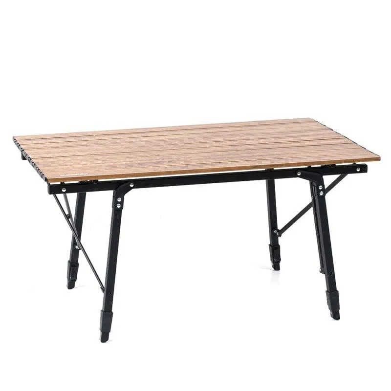 Naturehike Wood Grain Telescopic Foldable Picnic Table MW03