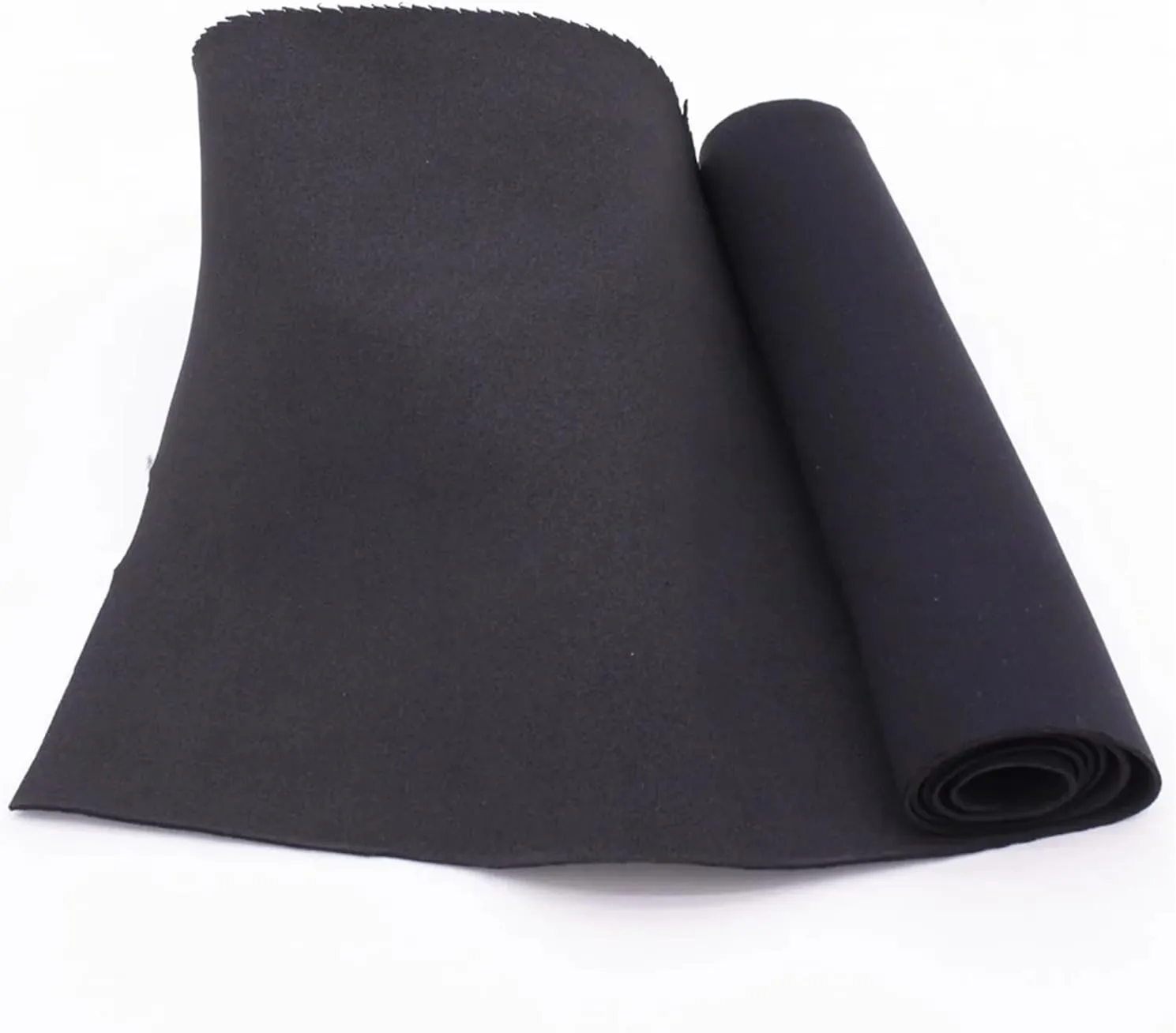 Neoprene Waterproof Fabric 1mm Neoprene Fabric for Repair Witsuit Waterproof Diving Anti Vibration Protection Against for Kite, Tent, Flag, Bag(15cm x 45cm)