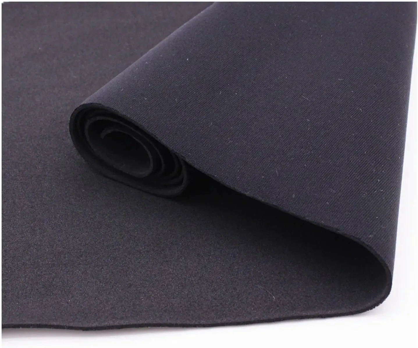 Neoprene Waterproof Fabric 1mm Neoprene Fabric for Repair Witsuit Waterproof Diving Anti Vibration Protection Against for Kite, Tent, Flag, Bag(15cm x 45cm)