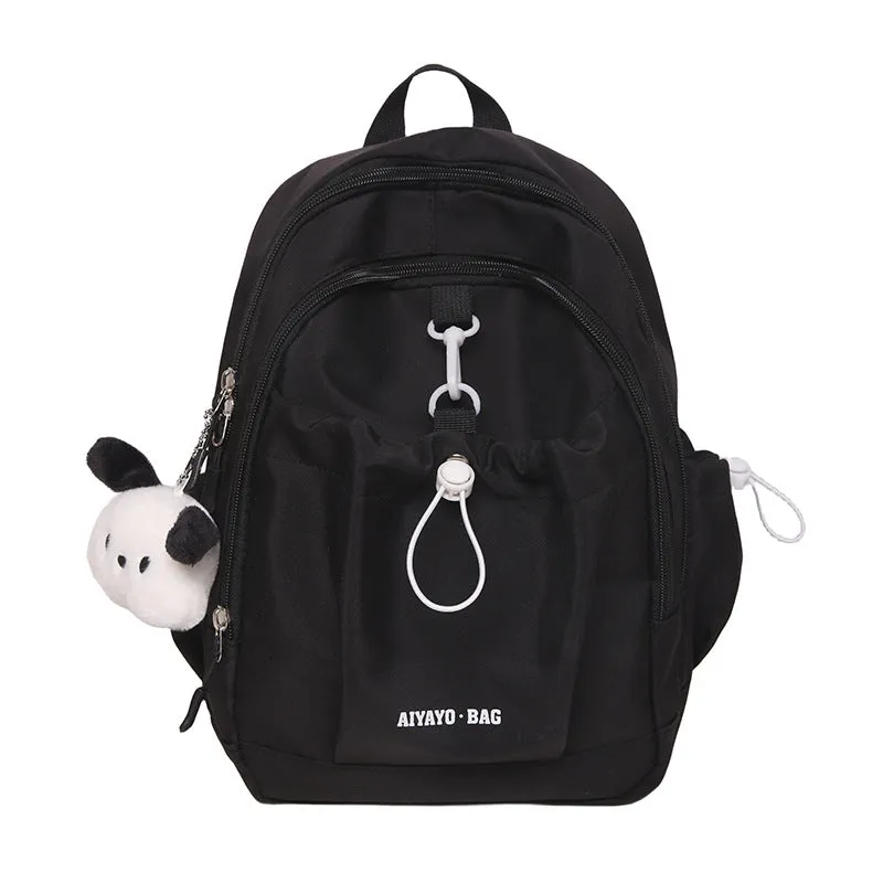 New Schoolbag Japanese Ins Backpack Lightweight Minority All-Match College Students' Backpack Travel Trip Backpack