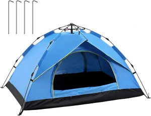 NIEH Instant Pop Up Camping Tents, Outdoor Family Tent Lightweight Waterproof Sun Shade Easy Setup Festival Dome Tent