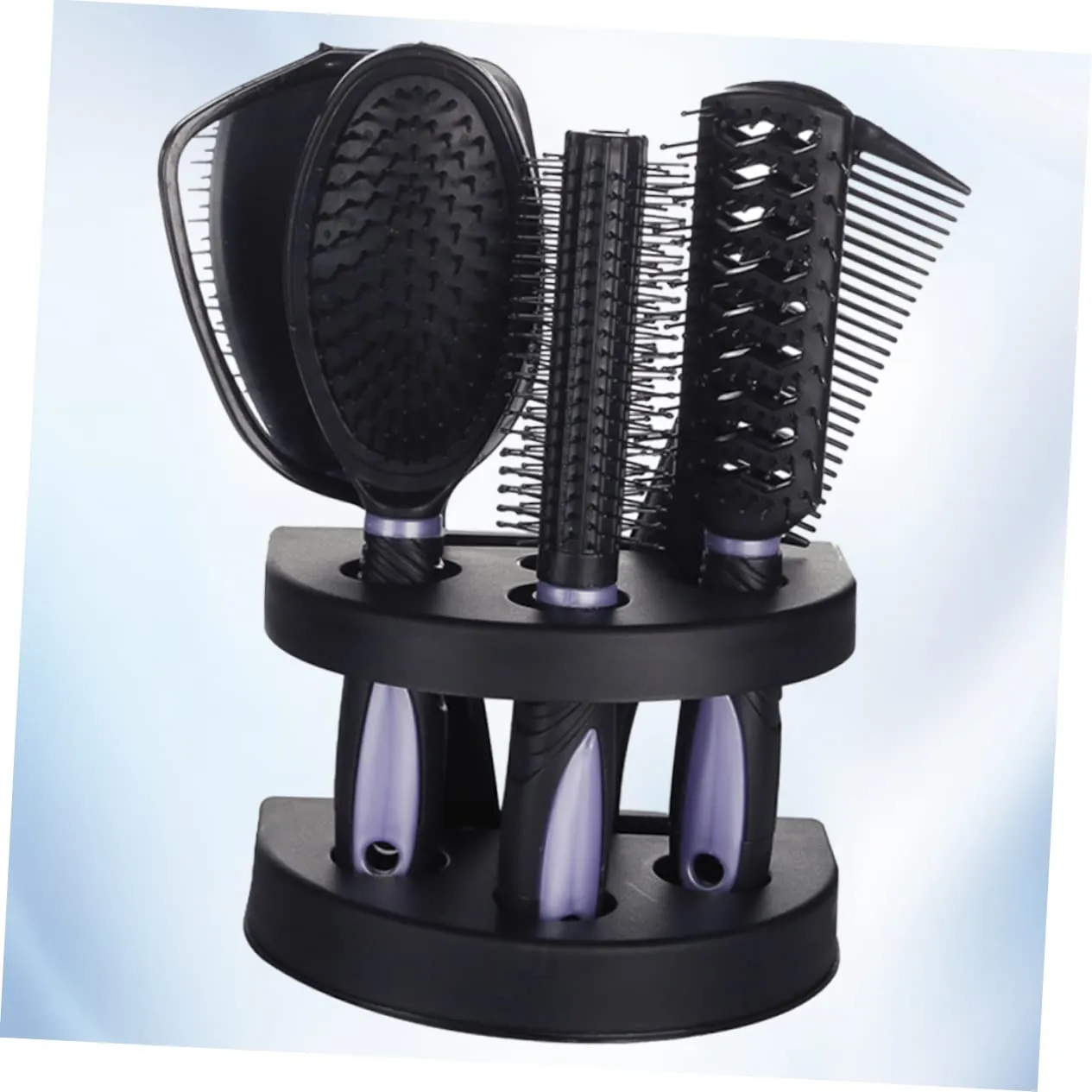 NOLITOY Hair Comb Set Professional Styling Tools Mirror Detangler Brush No Static