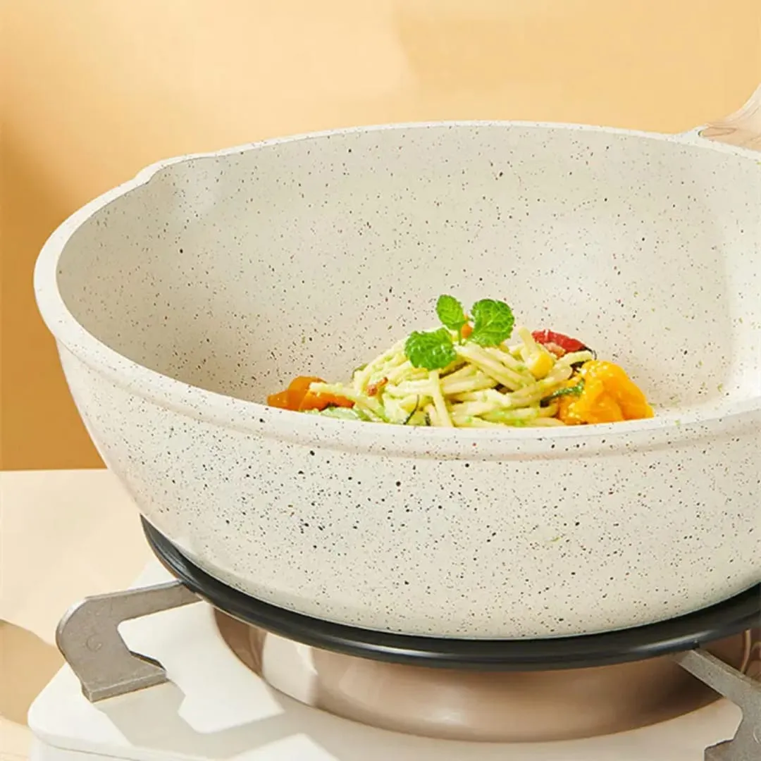 Non-stick kitchen cookware stone pot set