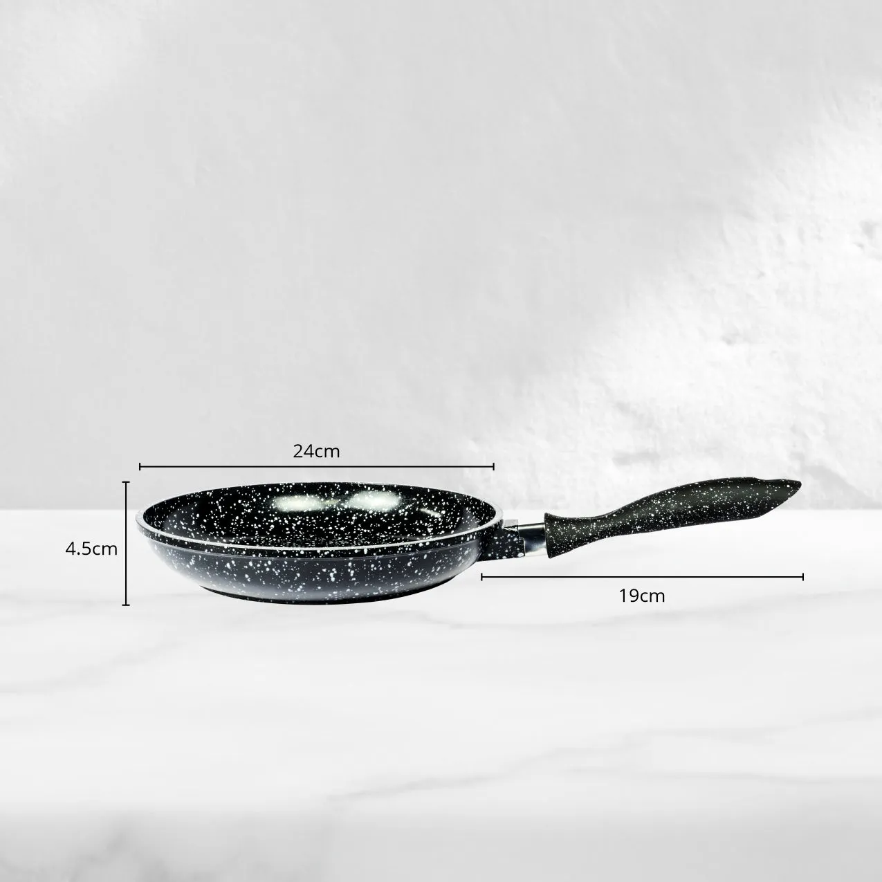Non-stick marble cookware set