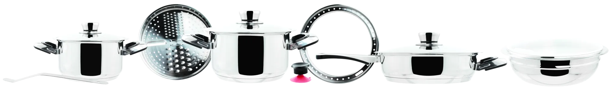 Nutri-Stahl 12-PC Cookware Set