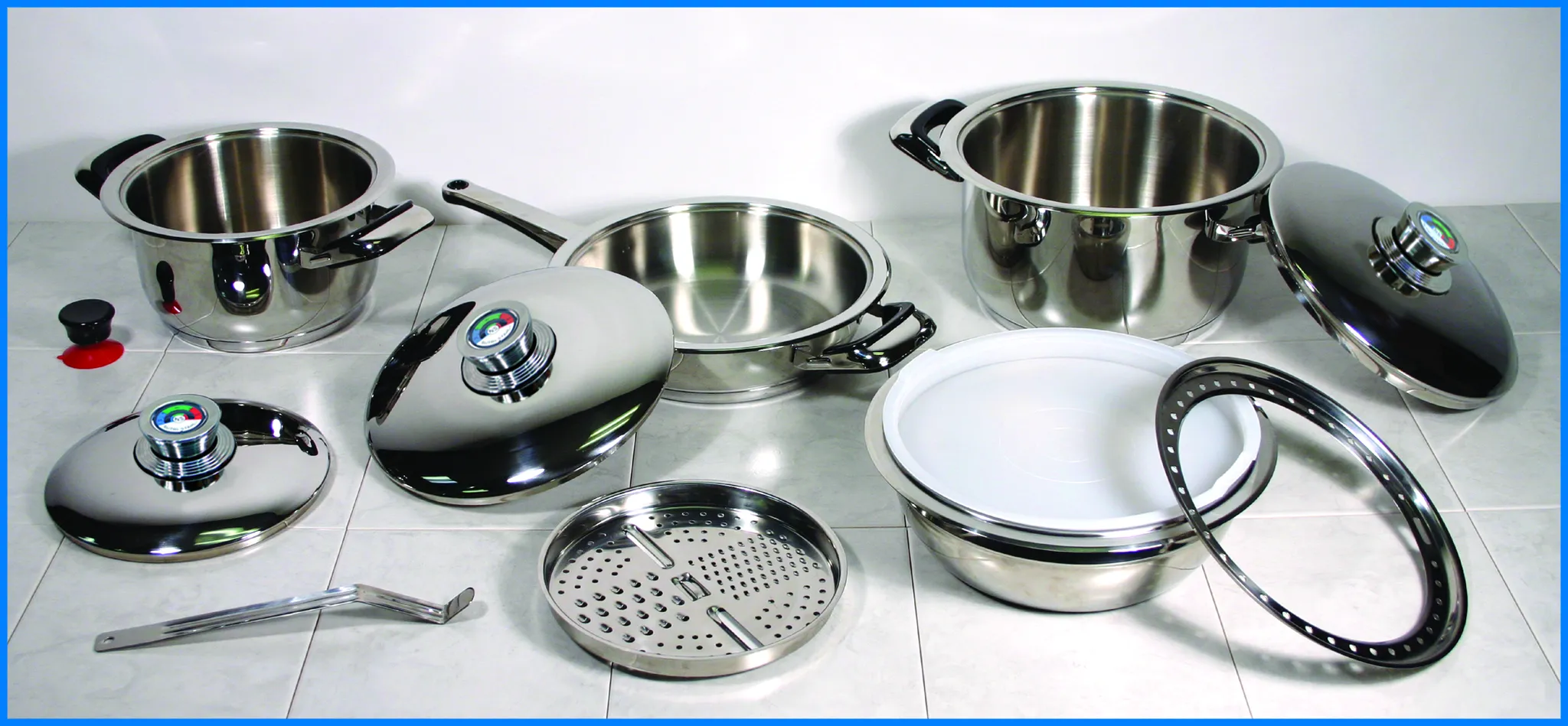 Nutri-Stahl 12-PC Cookware Set