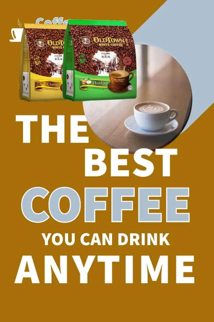 Old Town Instant White Coffee Combination Set - Malaysia Old Town Original 3 in 1 Classic White Coffee, Instant Coffee - 15 Sticks x 38 g (2 Packs)