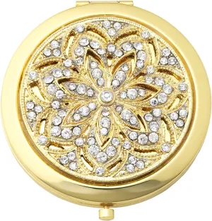 Olivia Riegel Gold Windsor Compact Make up Mirror