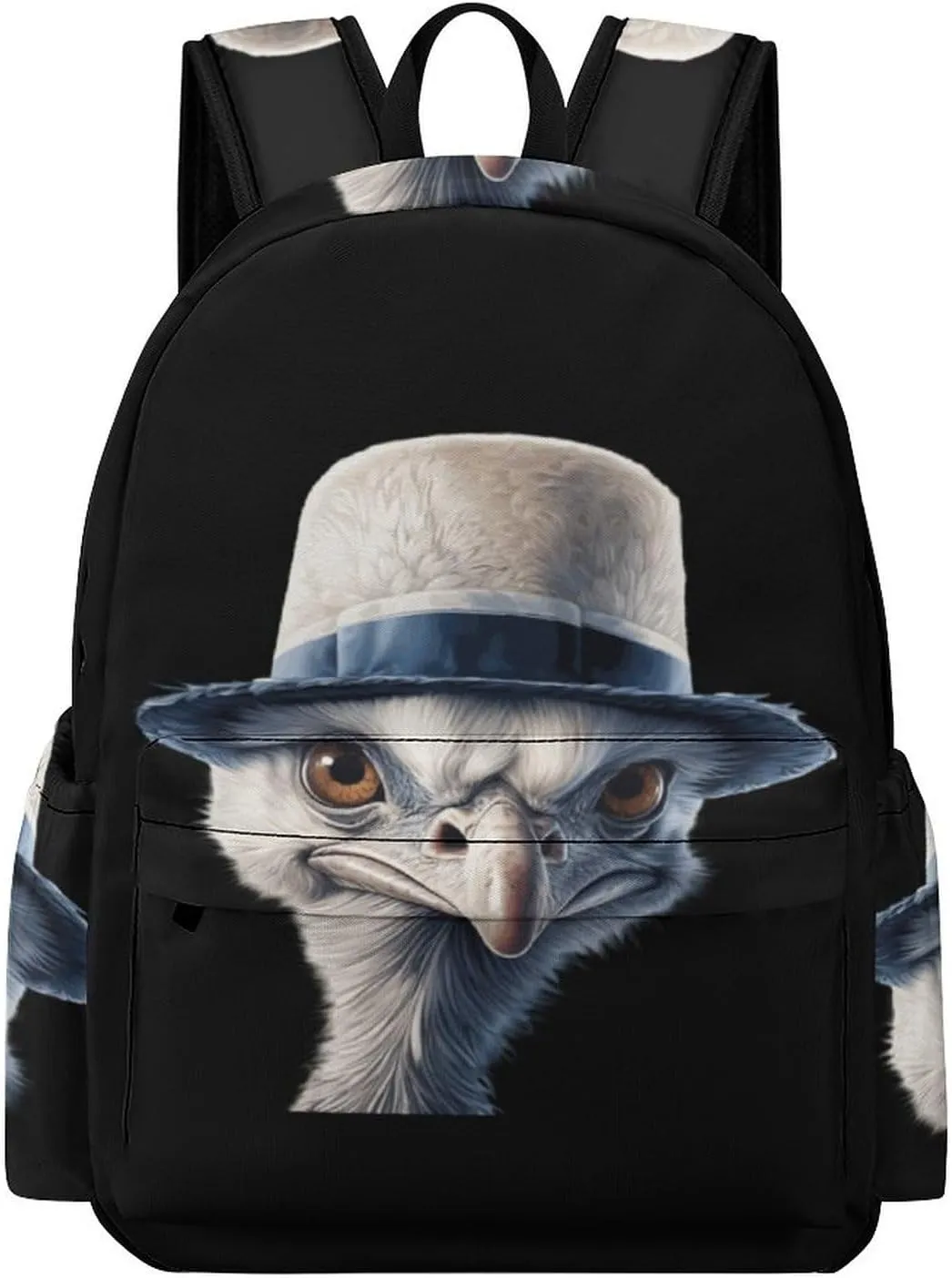 Ostrich-1 Backpack Lightweight Laptop Backpack Casual Daypack Computer Bag for School Travel