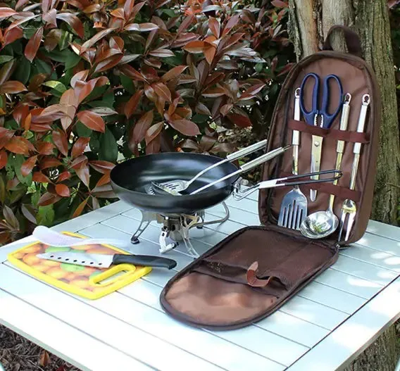 Outdoor Activities Chopping Board Knife Set