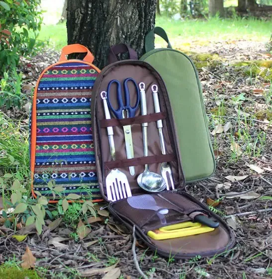 Outdoor Activities Chopping Board Knife Set