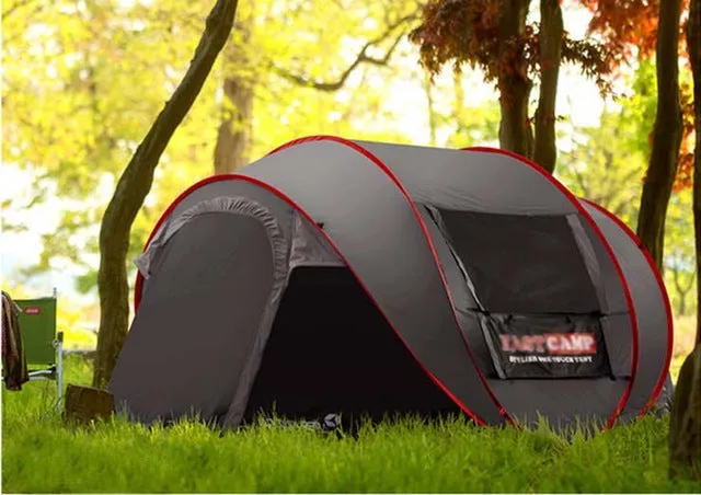Outdoor Beach 4~5 Mosquito Speed Automatic New With Ultralarge Shipping options Tent Great deal Open Pop Up Fully Camping Person Sun Style Shelter Net