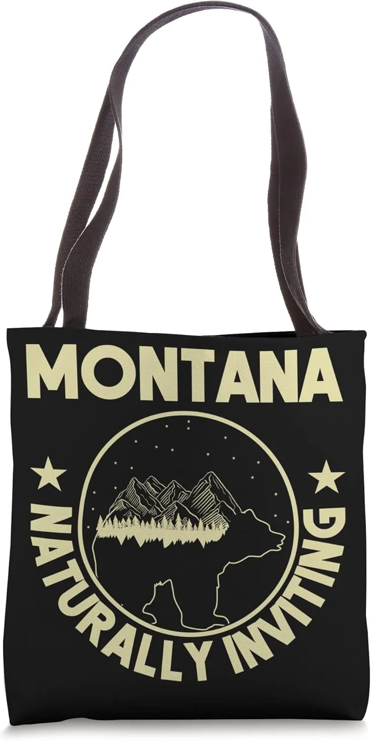 Outdoor Camping Montana Naturally Inviting Tote Bag