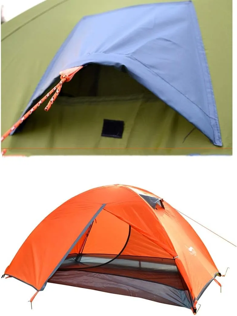 Outdoor Camping Tent 2 Family Park Children Thickening Sunscreen Automatic Quick Opening and Closing Tent (Color : E) (E One Size)