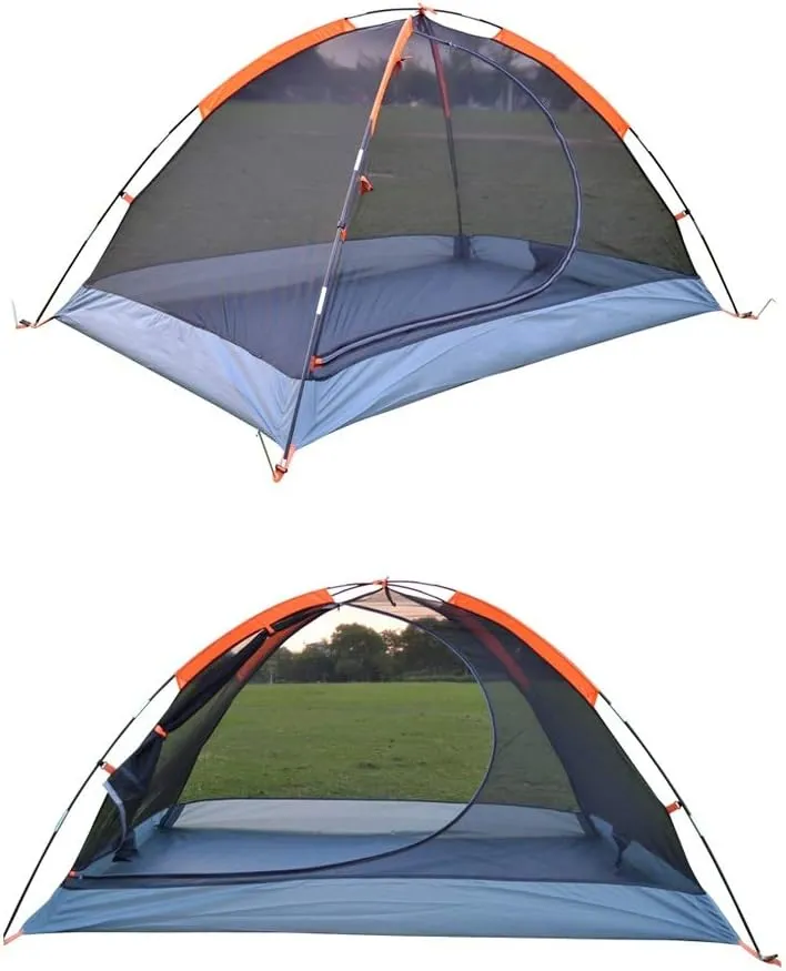 Outdoor Camping Tent 2 Family Park Children Thickening Sunscreen Automatic Quick Opening and Closing Tent (Color : E) (E One Size)