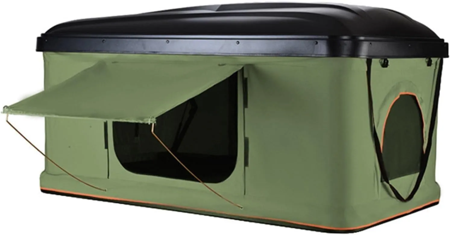Outdoor Camping Tent Folding Rainproof Tent with Bed for Camping, Lightweight & Portable, 210x130x112 cm
