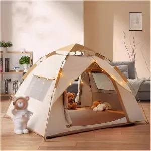 Outdoor Camping Tents Kids Play Tent Indoor Camping Tent Waterproof Backpacking Tent 2 Person Instant Tents for Camping Easy Pop Up Tents