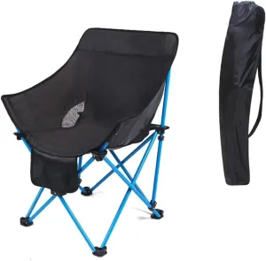 Outdoor Chair Folding Camping Chair Outdoor Folding Chair with Storage Mesh Bag Portable Fishing Seat Simple Mazha Stool Indoor Chair Camping Chair Camping Chair Foldable Chair