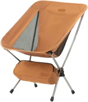 Outdoor Chair Folding Camping Chair Ultralight Backpack Camping Chair Travel Hiking Foldable Portable Outdoor Beach Backpack Seat, Breathable Double-Sided Mesh Camping Chair Foldable Chair