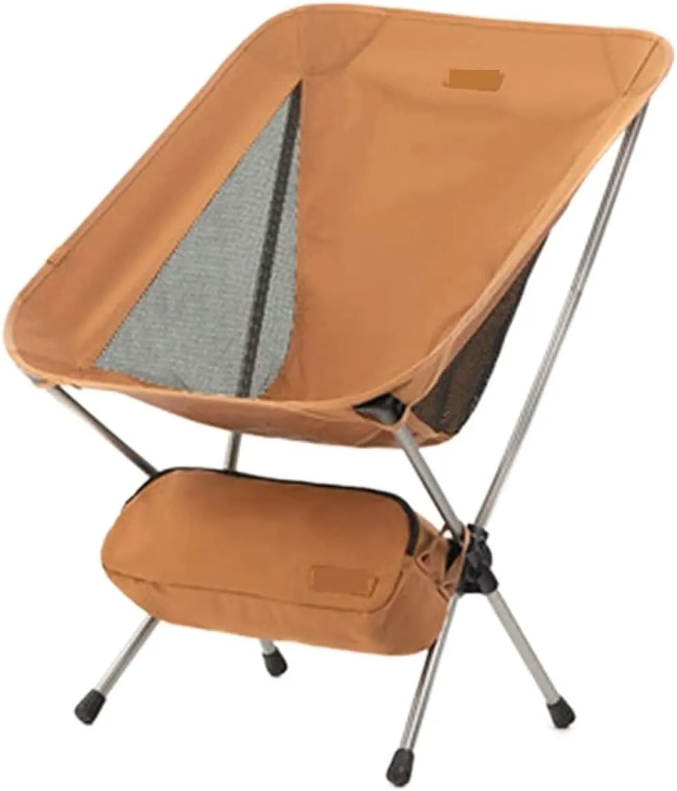 Outdoor Chair Folding Camping Chair Ultralight Backpack Camping Chair Travel Hiking Foldable Portable Outdoor Beach Backpack Seat, Breathable Double-Sided Mesh Camping Chair Foldable Chair