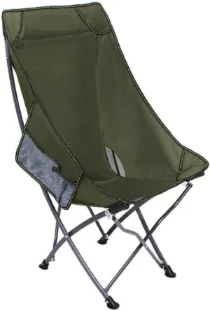 Outdoor Chair Folding Camping Chair Ultralight Folding Camping Chair With Backrest Leisure Beach Seat With Mesh External Hanging Bag Portable Backpack Chair Camping Chair Foldable Chair ( Color : B )