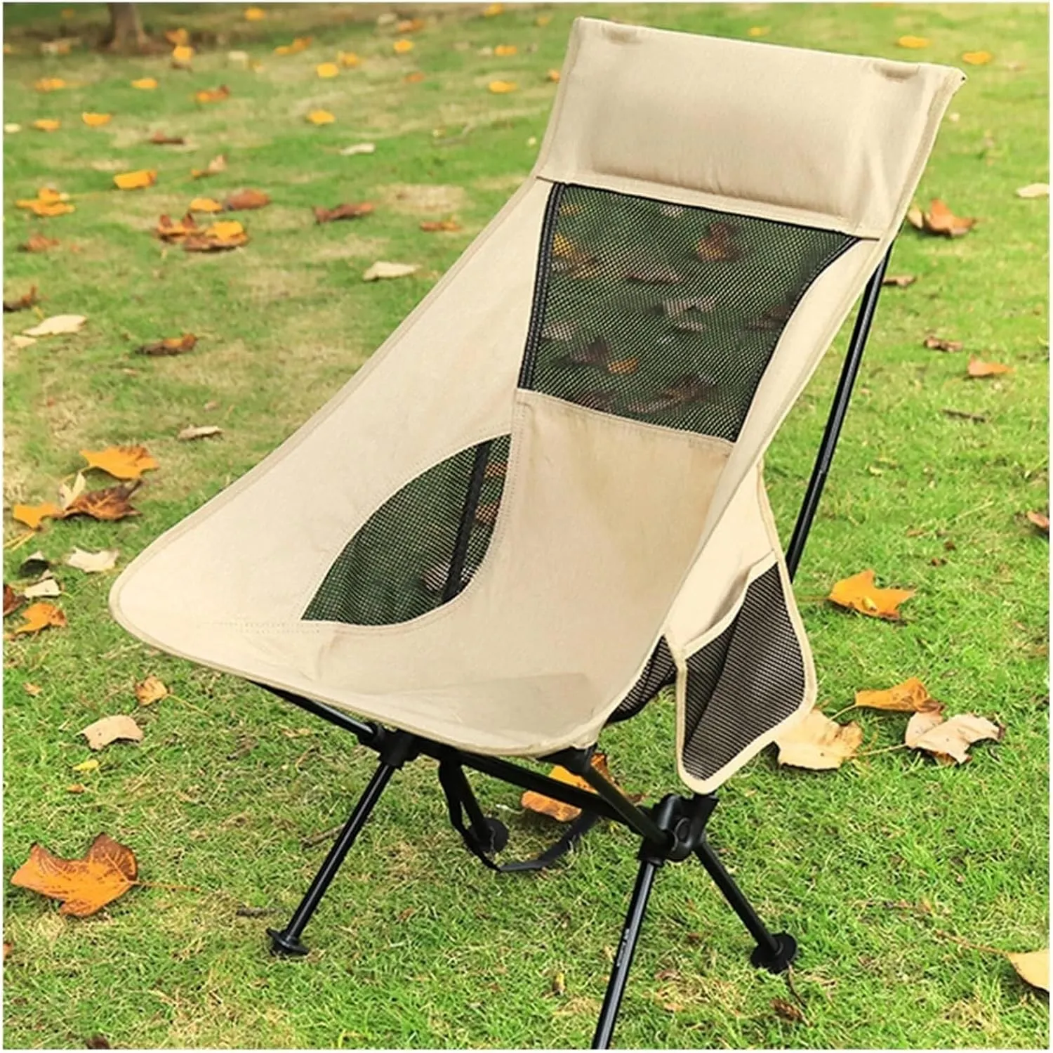 Outdoor chair for camping Camping Chair High Back Folding Camp Chair for Fishing, G-Arden Backpacking Outdoor Camping Chair for Beach Travel Recliner foldable outdoor seat for camping ergonom