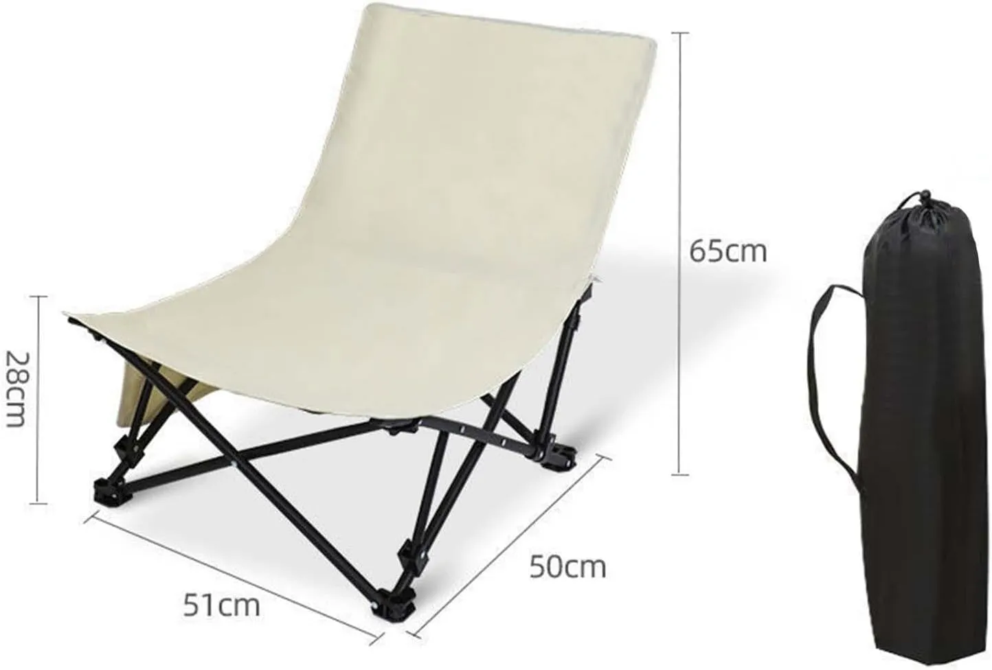Outdoor chair for camping Lounge Chair Portable Chaise Longue Heavy Duty Camp Chair Folding Chair for Park Travel Fishing Picnic Patio foldable outdoor seat for camping ergonomic camping chai