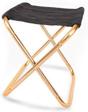 Outdoor Mini Folding Fishing Chair Lightweight Picnic Camping Chair Foldable Aluminium Cloth Portable for Fishing Travel Hiking