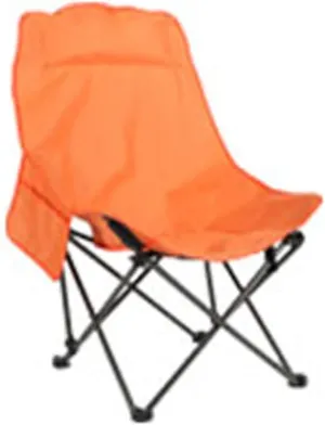 Outdoor Moon Chair, Folding Chair, high Back Chair, Camping Fishing Chair, Leisure Enlarged heightened Moon Chair(Orange), 23.6inx17.7inx36.2in, 3587425