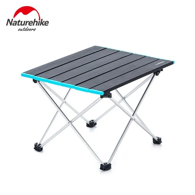 Outdoor Naturehike Table Camping Up Compact Aluminum Table Metal Portable Desk Endless choices Roll Lightweight Garden Picnic Folding Timeless Foldable
