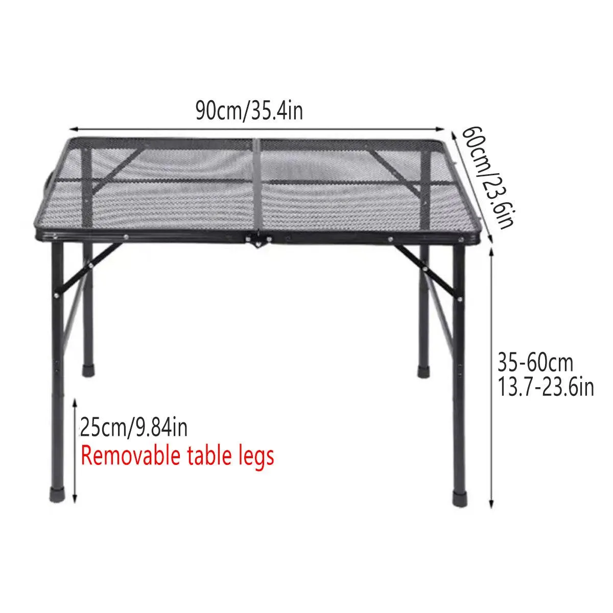 Outdoor Portable Folding Table Lightweight Camping Picnic Dining Travel Desk